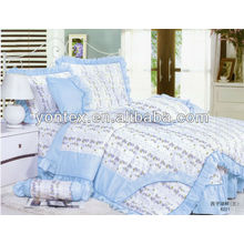 Bumper printed bedding set